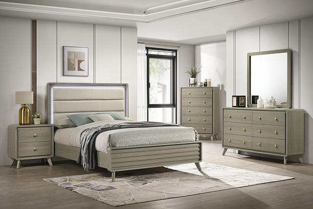 Rainier E.King Bed - Furniture 2 Go- FL