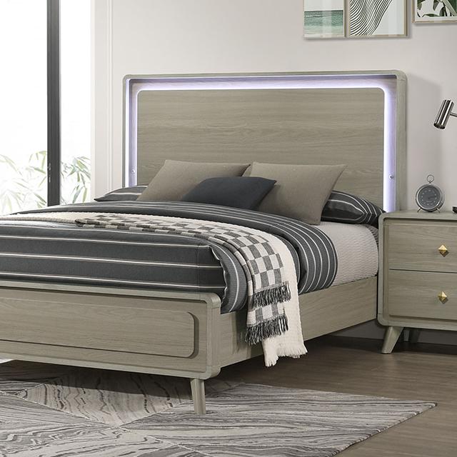 Rainier E.King Bed - Furniture 2 Go- FL
