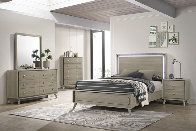 Rainier Queen Bedroom Set Gray - Furniture 2 Go- FL