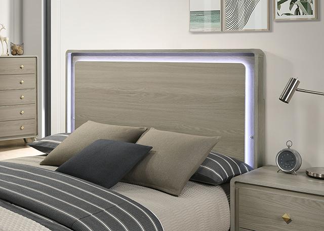 Rainier Queen Bedroom Set Gray - Furniture 2 Go- FL