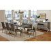 Amina Champagne Dining Table - Furniture 2 Go- FL