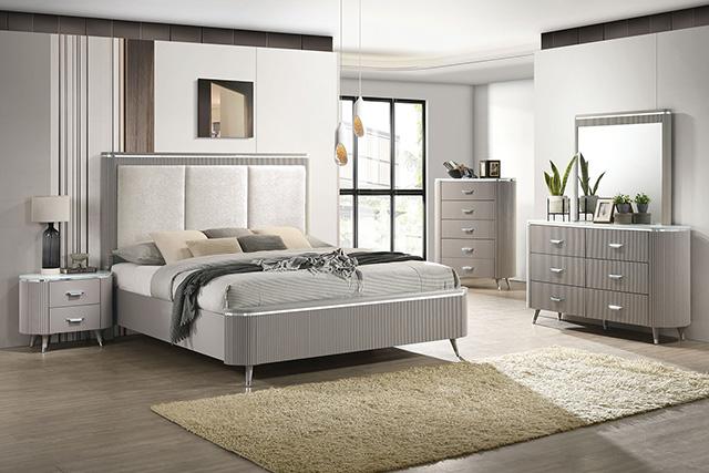 Aldridge Queen & E.King Bed - Furniture 2 Go- FL