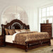 Flandreau Brown Cherry/Espresso Cal.King, E.King & Queen Bed - Furniture 2 Go- FL