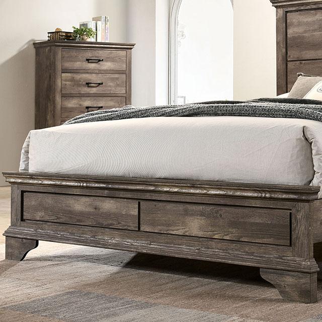FORTWORTH Cal.King & E.King Bed - Furniture 2 Go- FL