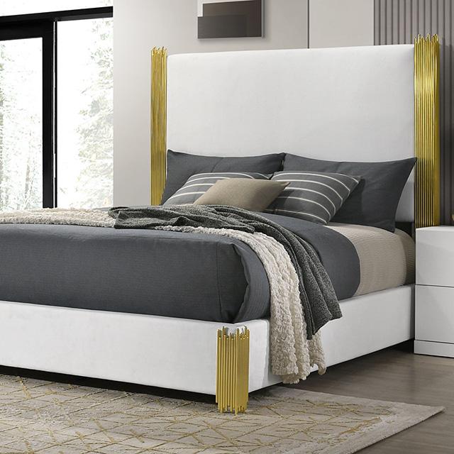 Basildon E.King & Queen Bed - Furniture 2 Go- FL