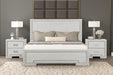 Basilone E.King Bed - Furniture 2 Go- FL