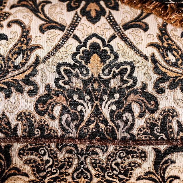 JAMAEL Brown/Espresso Sofa - Furniture 2 Go- FL