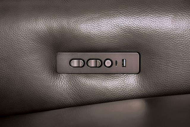 PHINEAS Power Sofa, Gray - Furniture 2 Go- FL