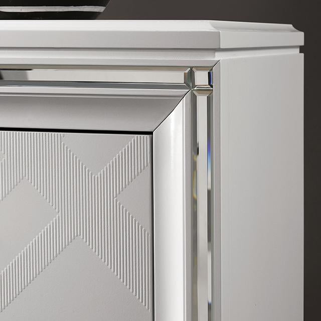 EMMELINE Dresser, White - Furniture 2 Go- FL