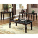 Brampton Espresso/Black Faux Sofa Table - Furniture 2 Go- FL
