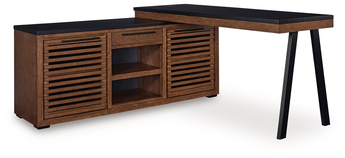 Kallari Credenza with Desk Return - Furniture 2 Go- FL
