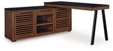 Kallari Credenza with Desk Return - Furniture 2 Go- FL
