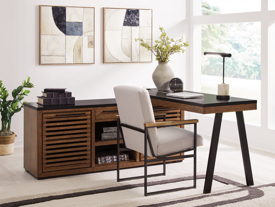 Kallari Credenza with Desk Return - Furniture 2 Go- FL