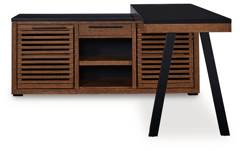 Kallari Credenza with Desk Return - Furniture 2 Go- FL