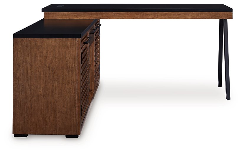 Kallari Credenza with Desk Return - Furniture 2 Go- FL