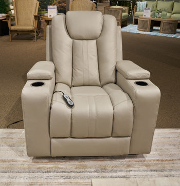 Elevate Edges Glider Recliner - Furniture 2 Go- FL