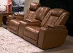 Gruaro Power Reclining Loveseat with Console - Furniture 2 Go- FL