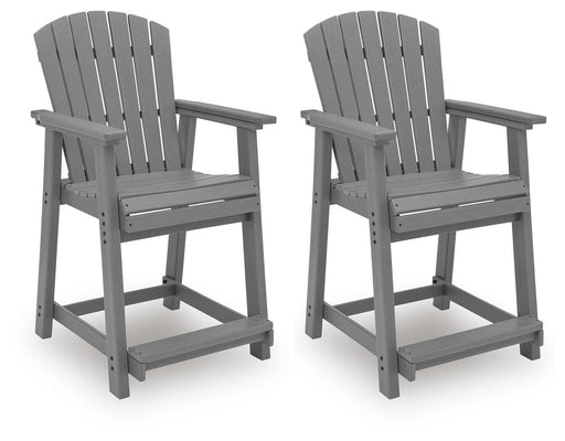 Sanctuary Beach Outdoor Counter Height Bar Stool (Set of 2) - Furniture 2 Go- FL