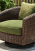 Horizon Hall Outdoor Swivel Lounge Chair with Cushion - Furniture 2 Go- FL