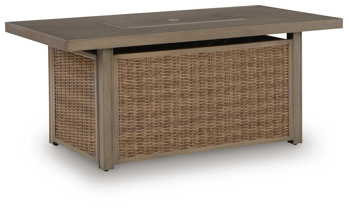Laguna Heights Outdoor Fire Pit Table - Furniture 2 Go- FL