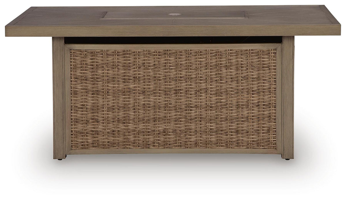 Laguna Heights Outdoor Fire Pit Table - Furniture 2 Go- FL
