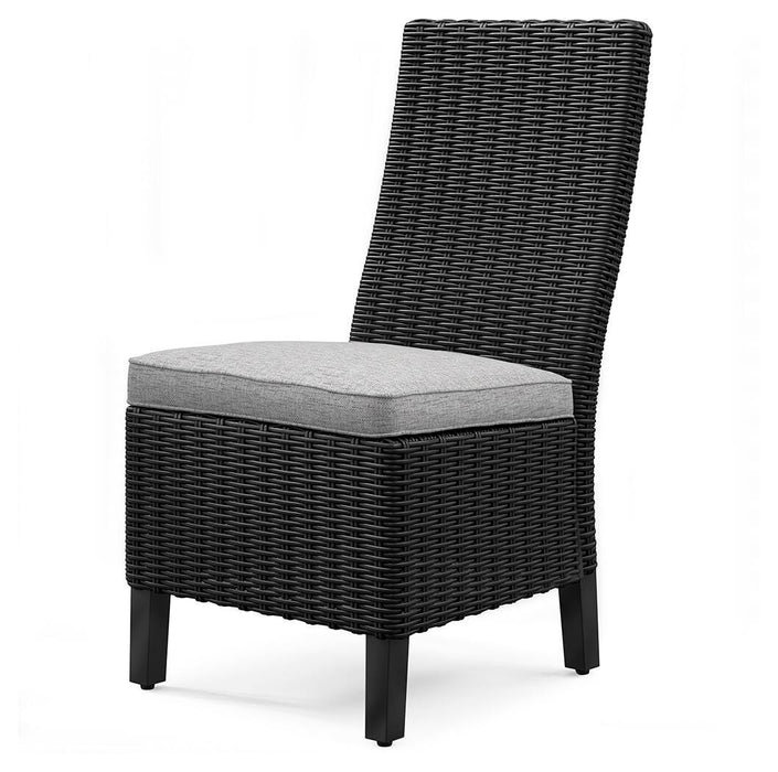 Beachcroft Outdoor Side Chair with Cushion (Set of 2) - Furniture 2 Go- FL