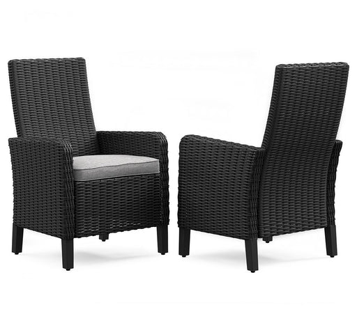 Beachcroft Outdoor Arm Chair with Cushion (Set of 2) - Furniture 2 Go- FL