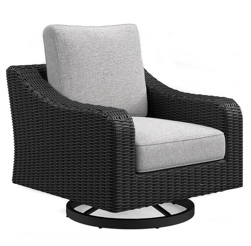 Beachcroft Outdoor Swivel Lounge with Cushion - Furniture 2 Go- FL