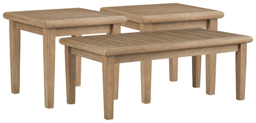 Gerianne Outdoor Occasional Table Set - Furniture 2 Go- FL