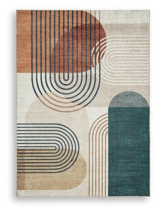 Farrendale Washable Area Rug - Furniture 2 Go- FL