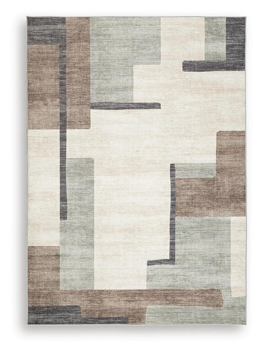 Larkport Washable Area Rug - Furniture 2 Go- FL