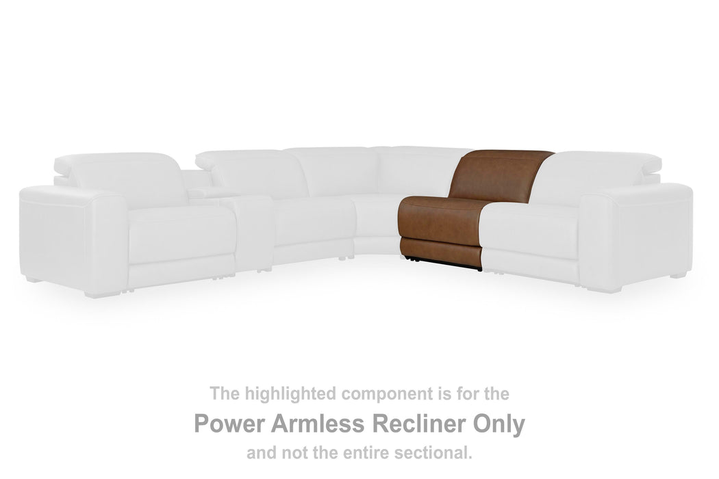Magic Man 5-Piece Power Reclining Sectional - Furniture 2 Go- FL