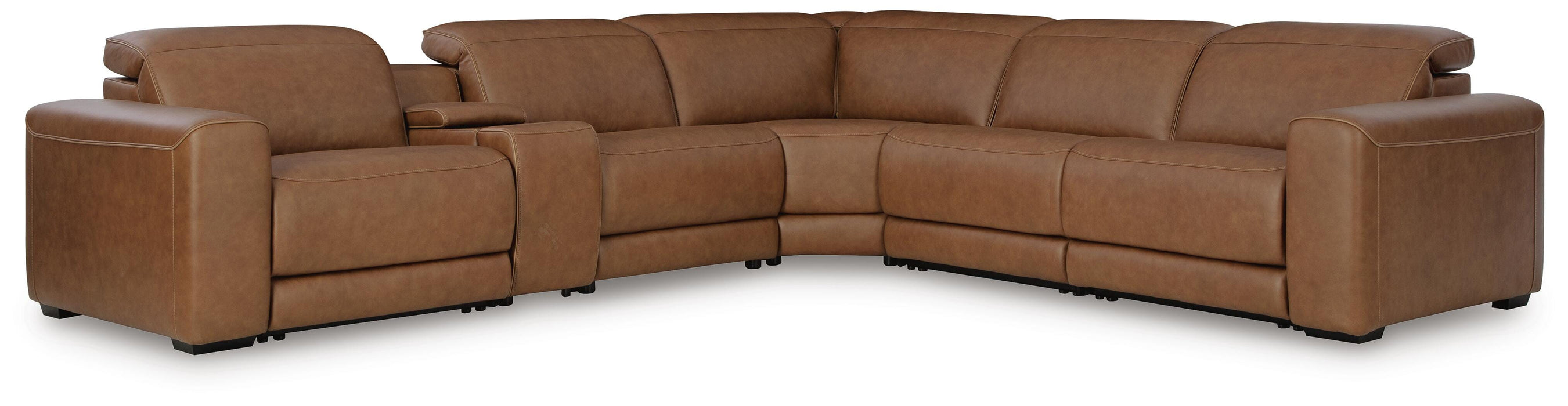 Magic Man 5-Piece Power Reclining Sectional - Furniture 2 Go- FL