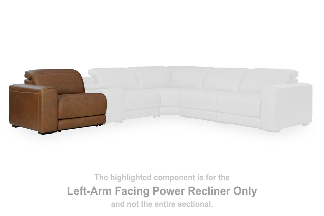 Magic Man 5-Piece Power Reclining Sectional - Furniture 2 Go- FL