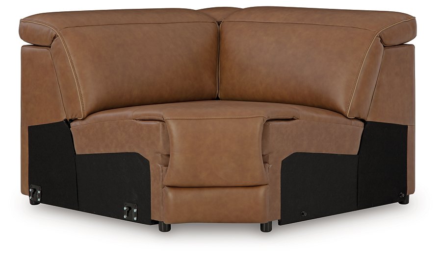 Magic Man Power Reclining Sectional with Console