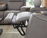 5Z-Comfort Power Reclining Loveseat with Console - Furniture 2 Go- FL