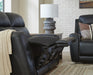 5Z-Comfort Power Reclining Loveseat with Console - Furniture 2 Go- FL