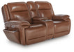Healy Pier Power Reclining Loveseat with Console - Furniture 2 Go- FL