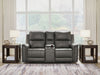 Bleckley Power Reclining Loveseat with Console - Furniture 2 Go- FL