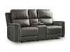 Bleckley Power Reclining Loveseat with Console - Furniture 2 Go- FL