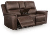 Bleckley Power Reclining Loveseat with Console - Furniture 2 Go- FL