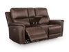 Bleckley Power Reclining Loveseat with Console - Furniture 2 Go- FL
