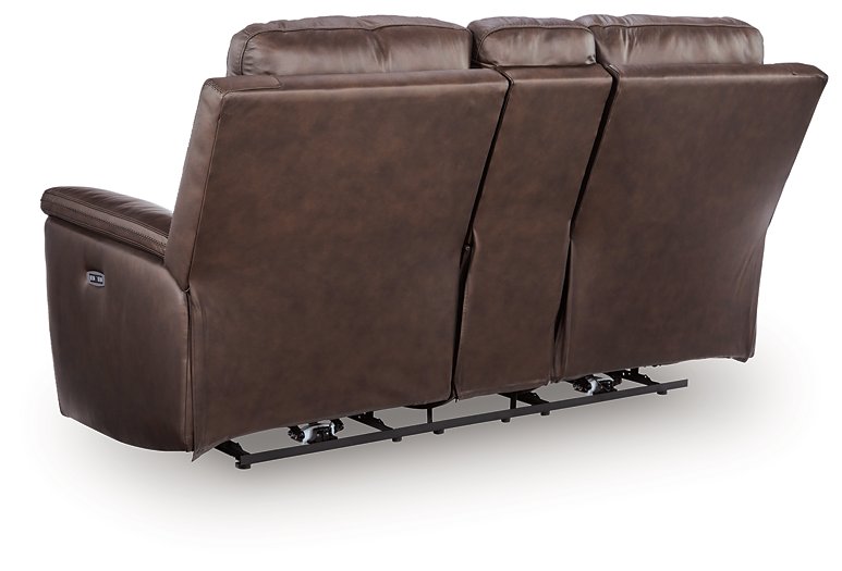 Bleckley Power Reclining Loveseat with Console - Furniture 2 Go- FL