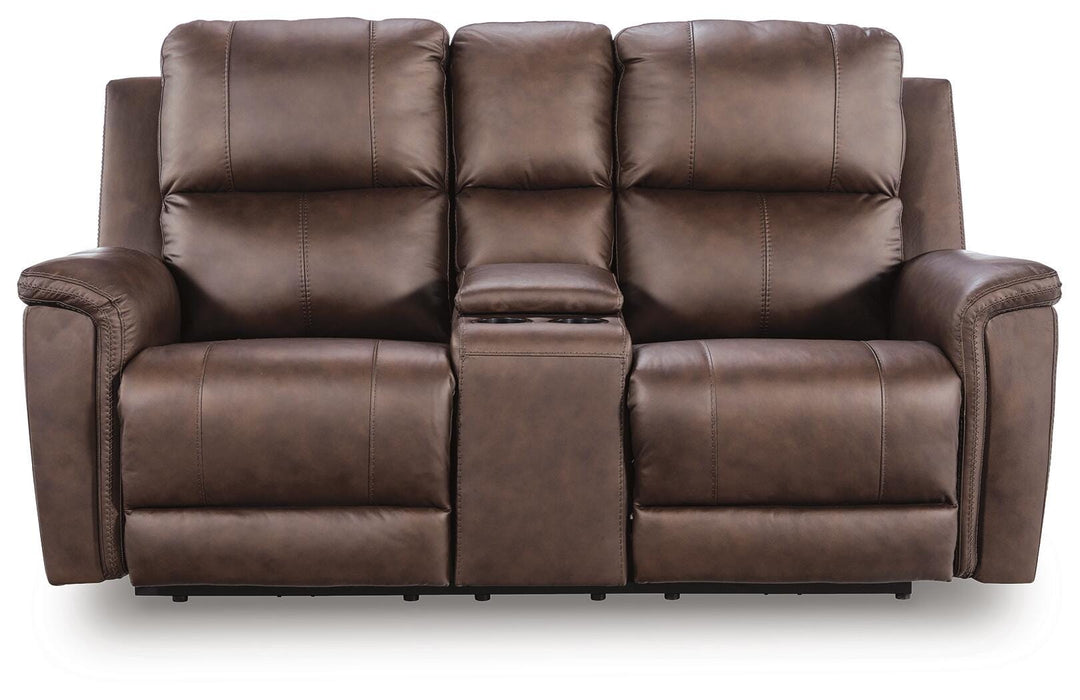 Bleckley Power Reclining Loveseat with Console - Furniture 2 Go- FL