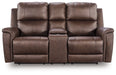 Bleckley Power Reclining Loveseat with Console - Furniture 2 Go- FL