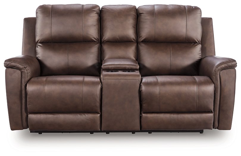 Bleckley Power Reclining Loveseat with Console - Furniture 2 Go- FL