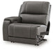 5Z - Pittson Power Reclining Sectional Loveseat with Console - Furniture 2 Go- FL