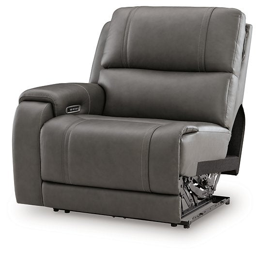 5Z - Pittson Power Reclining Sectional Loveseat - Furniture 2 Go- FL