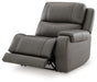 5Z - Pittson Power Reclining Sectional Loveseat with Console - Furniture 2 Go- FL