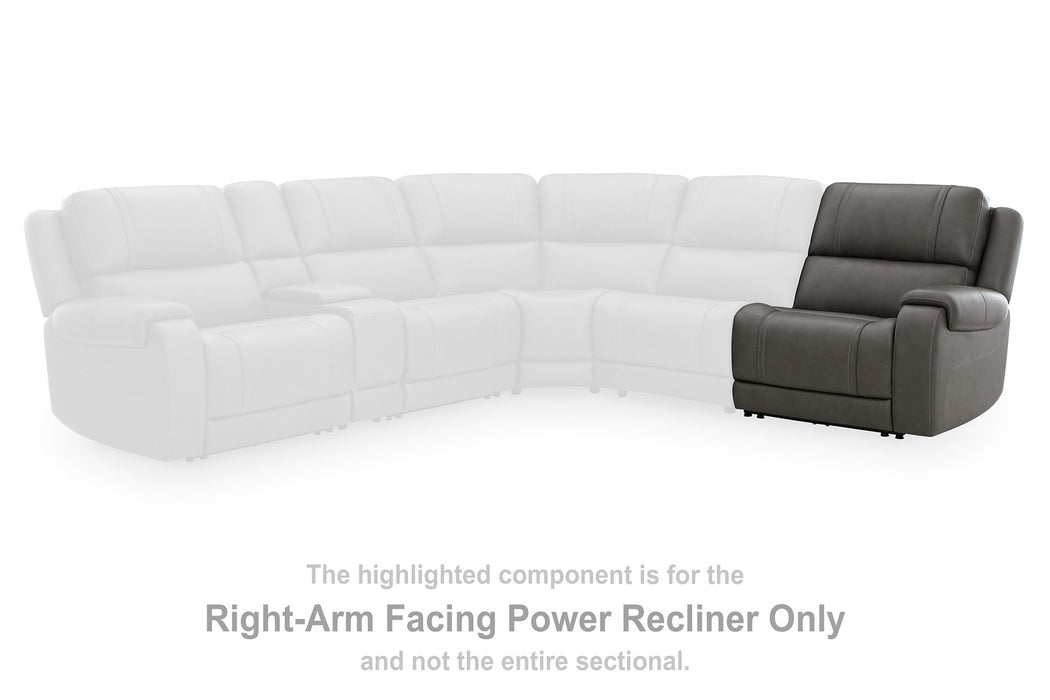 5Z - Pittson Power Sectional Reclining Sofa - Furniture 2 Go- FL